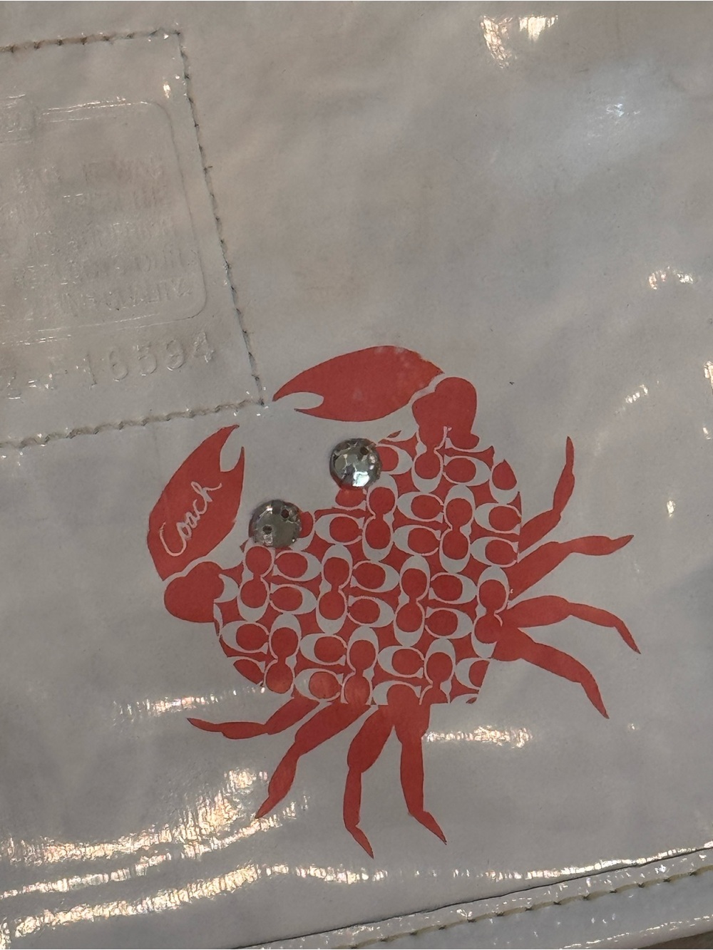 Coach Clear Limited Edition Beach Tote with Charms 🏝️ - Picture 9 of 10